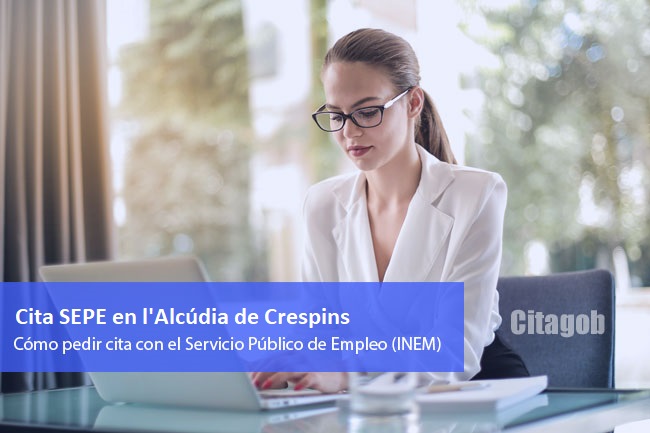 Cita Previa SEPE (INEM) en L'Alcúdia de Crespins