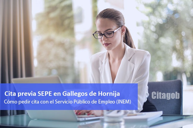 Cita Previa SEPE (INEM) en Gallegos de Hornija